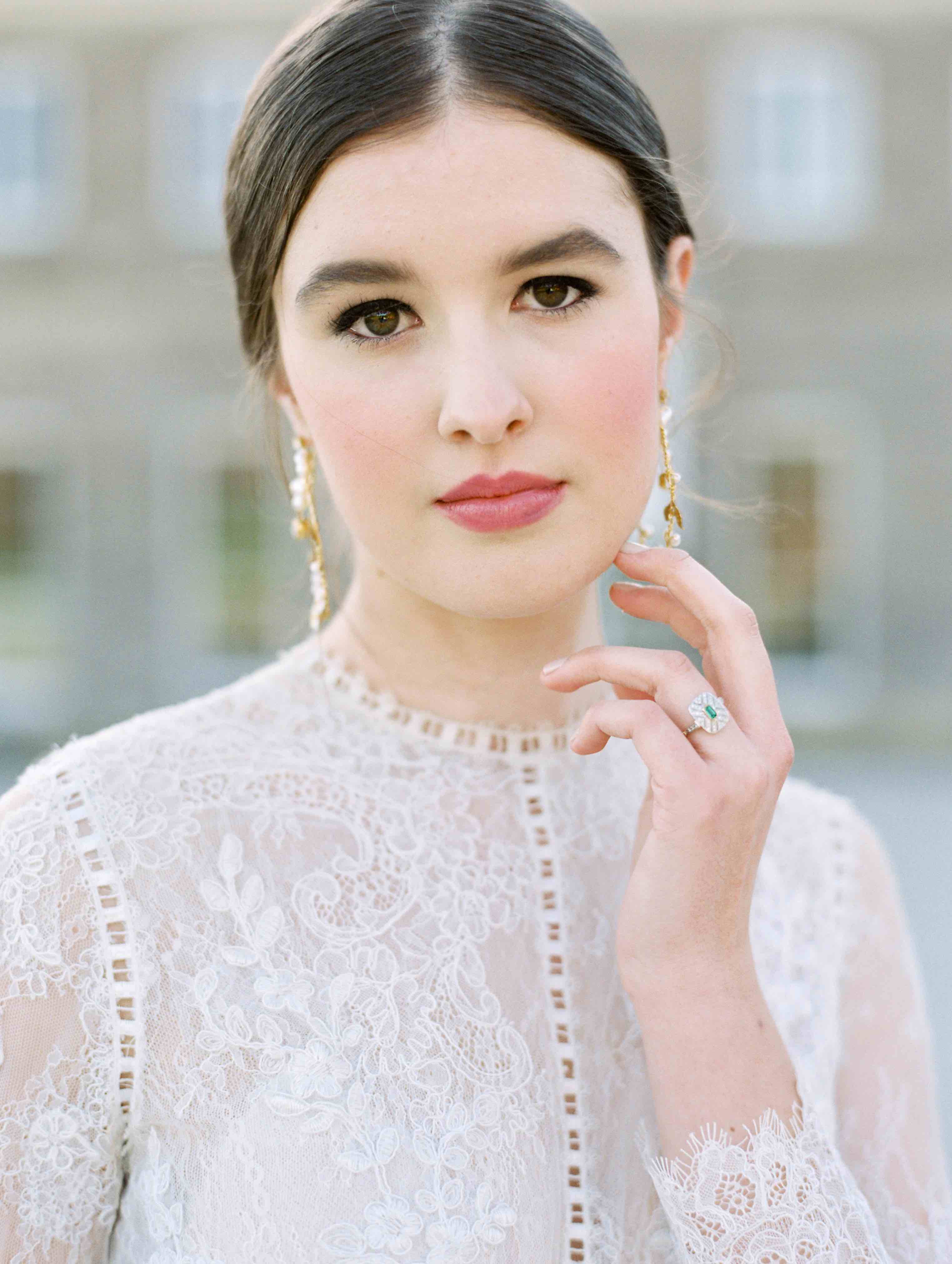 Romantic and elegant bridal hair and make-up | The Timeless Stylist | Hannah Duffy